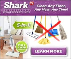 shark pocket steam mop