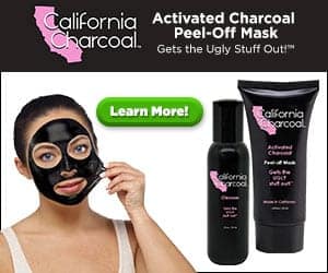 California Charcoal Mask - Black Peel Off Mask